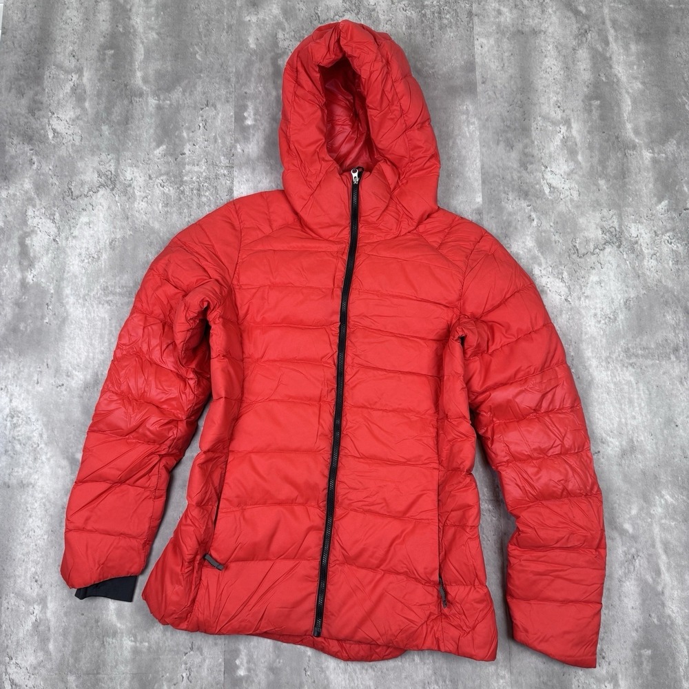 Mountain Standard Puffer Jacket Womens M‎ Red Colorado Huckberry Full Zip Ski